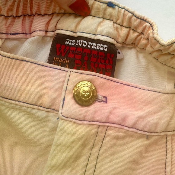 Big Bud Press Airbrushed Western Pants - Picture 3 of 3